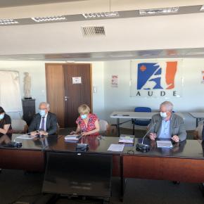 Signature du contrat pluriannuel d'objectifs et de moyens entre le département de l'Aude et l'afdaim-adapei 11 et l'apajh 11