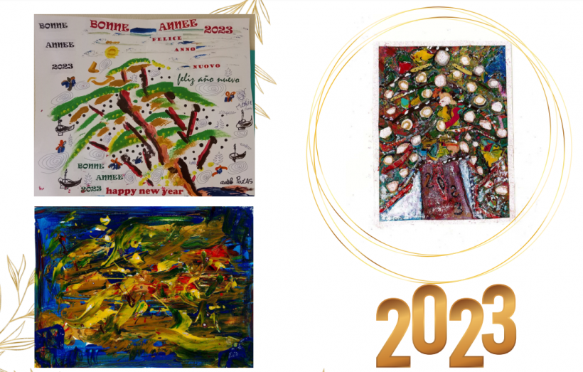 Carte de voeux 2023 de la MDPH de l'Aude