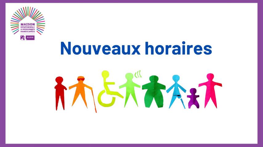 Nouveaux horaires
